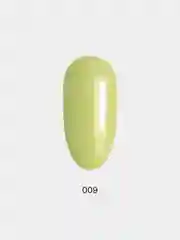 Гель лаки для ногтей LuckyLak FL №009, 8g жёлтый с шиммером для маникюра и педикюра
