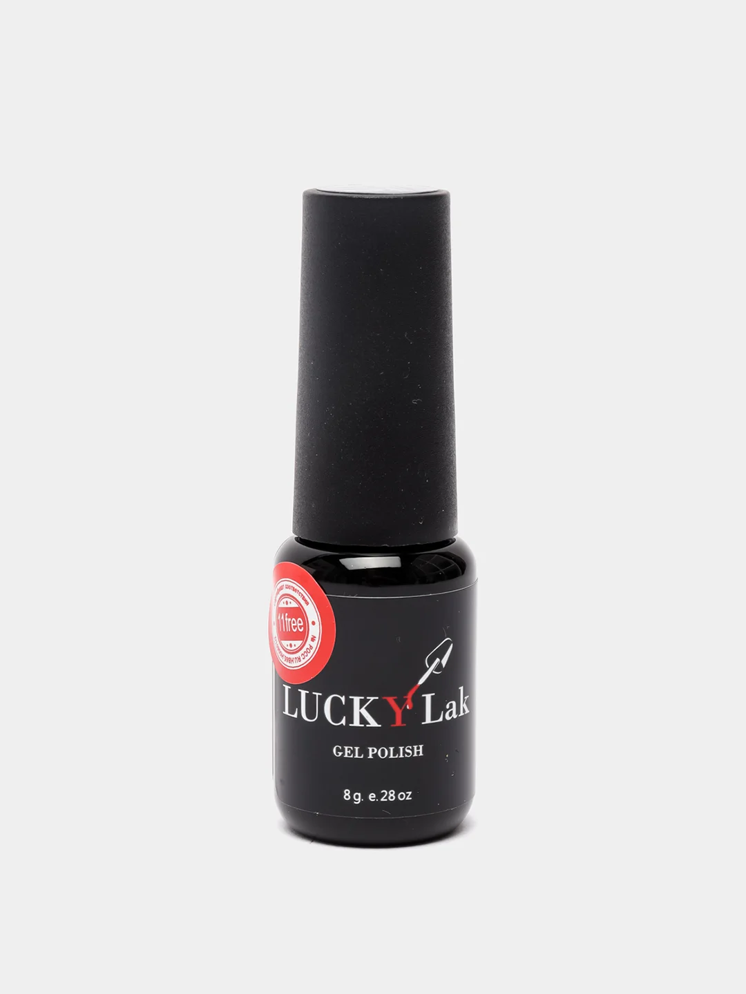 Гель лак для ногтей LuckyLak FL №015, 8g зеленный бирюзовый для маникюра и педикюра