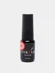 Гель лак для ногтей LuckyLak FL №015, 8g зеленный бирюзовый для маникюра и педикюра