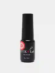 Гель лак для ногтей, гель-лак LuckyLak FL №144, 8g красный с перламутром шиммером