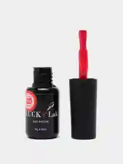 Гель лак для ногтей, гель-лак LuckyLak FL №144, 8g красный с перламутром шиммером