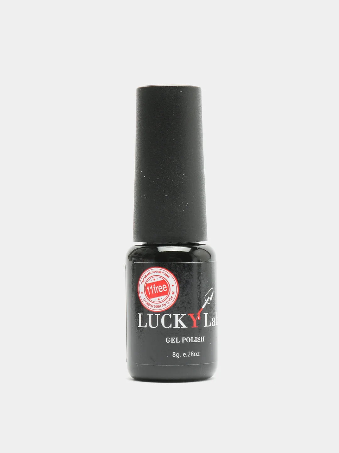 Гель лак для ногтей, гель-лак LuckyLak FL №056 8g коричневый для маникюра и педикюра