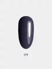 Гель лак для ногтей, гель-лак LuckyLak FL №076 8g серо-синий для маникюра и педикюра