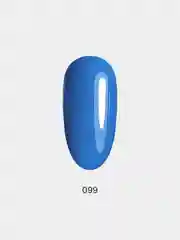 Гель-лак для ногтей, гель-лак LuckyLak FL №099, 8 г, ярко-голубой, для маникюра и педикюра