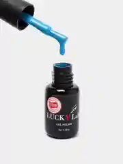 Гель-лак для ногтей, гель-лак LuckyLak FL №099, 8 г, ярко-голубой, для маникюра и педикюра