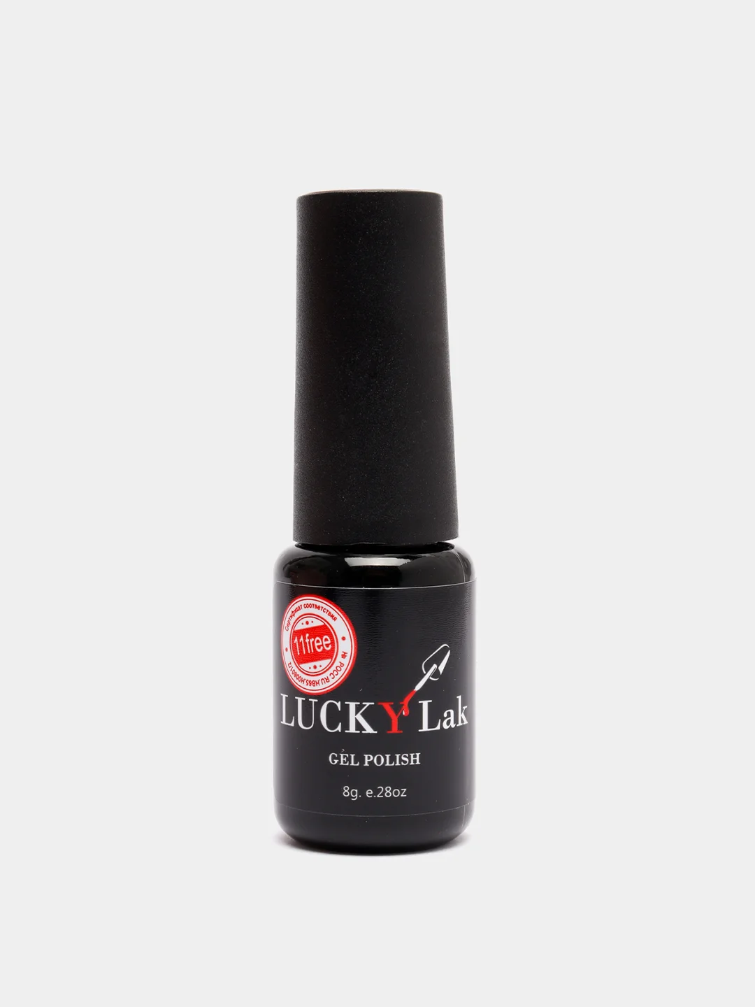 Гель лак для ногтей LuckyLak FL №029, 8g, бежевый, натуральный френч лак для маникюра