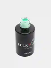 Гель лак для ногтей LuckyLak Edition №27, 10g нежный светло-зеленый для маникюра