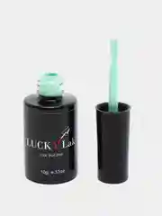 Гель лак для ногтей LuckyLak Edition №27, 10g нежный светло-зеленый для маникюра