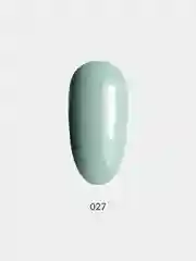 Гель лак для ногтей LuckyLak Edition №27, 10g нежный светло-зеленый для маникюра
