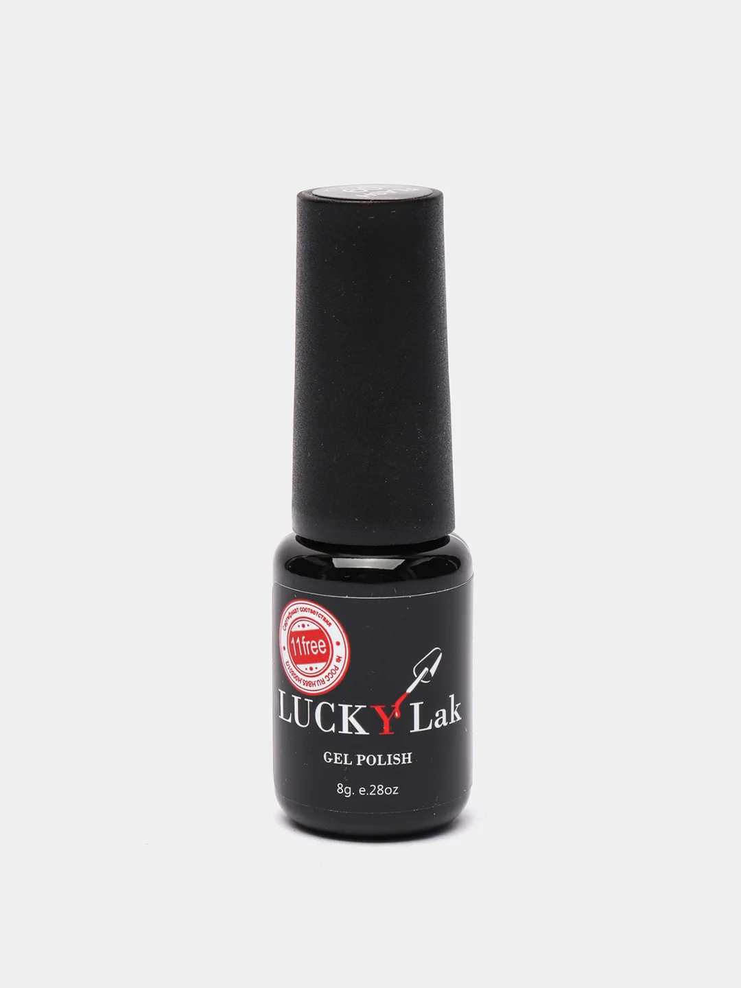Гель лак, гель-лак для ногтей LuckyLak Flash №09, светоотражающий с блестками, с шиммером