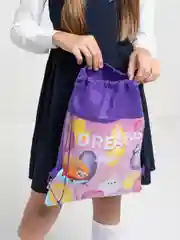 Фиолетовый сумка для обуви