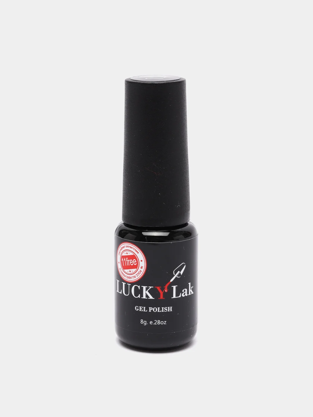 Гель лак для ногтей, гель-лак LuckyLak classic №012, 8g, бежевый нюдовый для маникюра