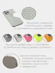 Чехол прозрачный для iPhone 11, 12, 13, Pro, Max, 7, 8, SE, Plus, XR, цветной