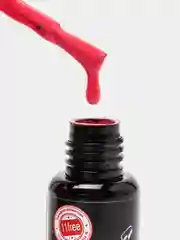 Гель лак для ногтей LuckyLak FL №135, 8g красный коралловый лак для маникюра и педикюра