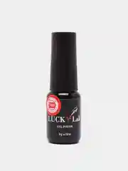 Гель лак для ногтей LuckyLak FL №012, 8г изумрудный зеленый лак для маникюра и педикюра