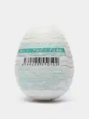 Бирюзовый мастурбатор-яйцо Teng EGG, мужской