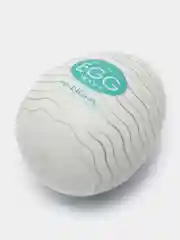 Бирюзовый мастурбатор-яйцо Teng EGG, мужской