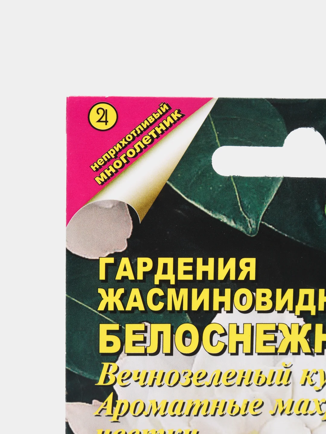Гардения жасминовидная роза, семена, цветы