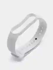 Белый силиконовый ремешок для фитнес-браслетов Xiaomi Mi Band 3/4