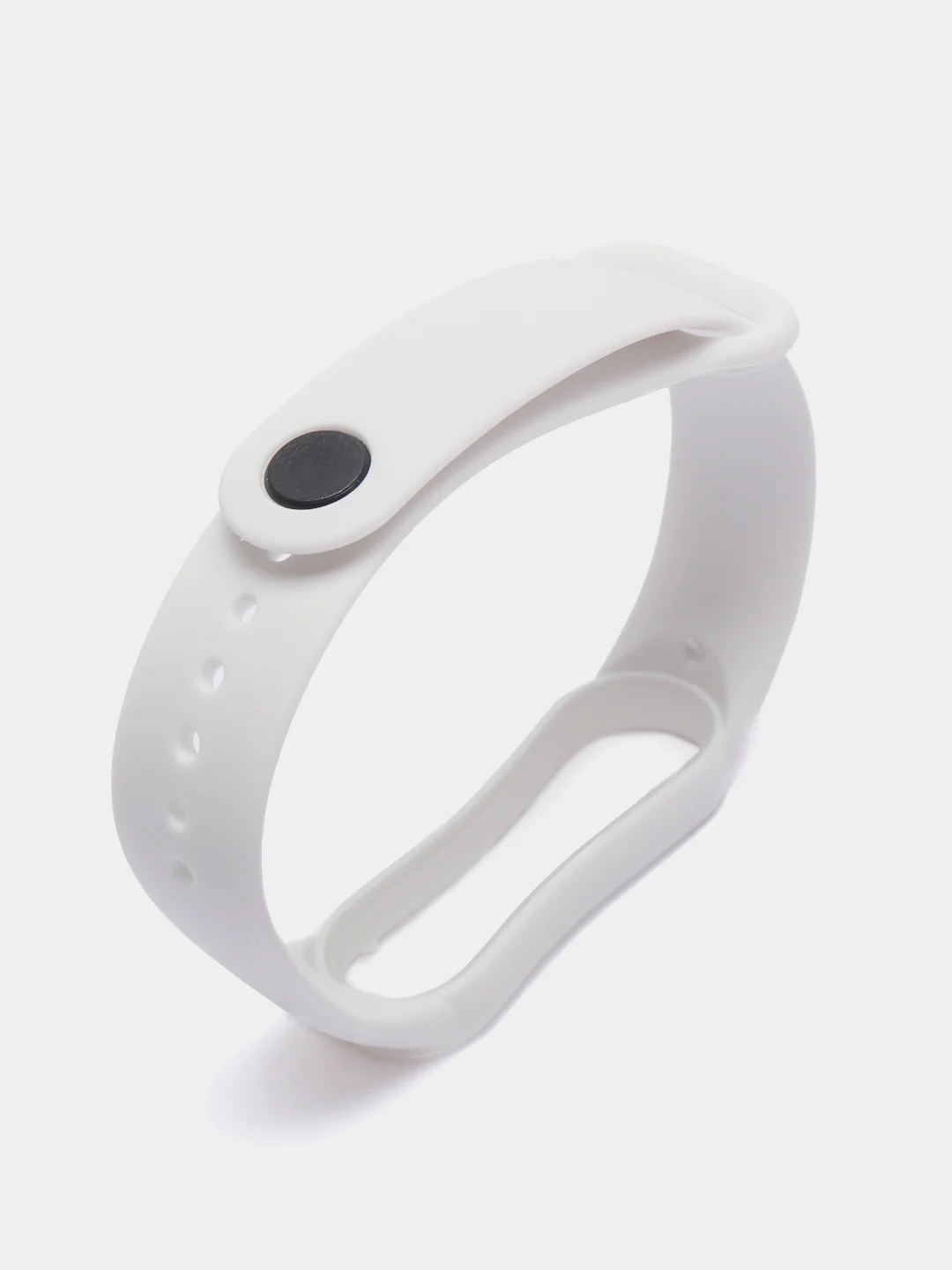 Белый силиконовый ремешок для фитнес-браслетов Xiaomi Mi Band 3/4