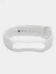 Белый силиконовый ремешок для фитнес-браслетов Xiaomi Mi Band 3/4