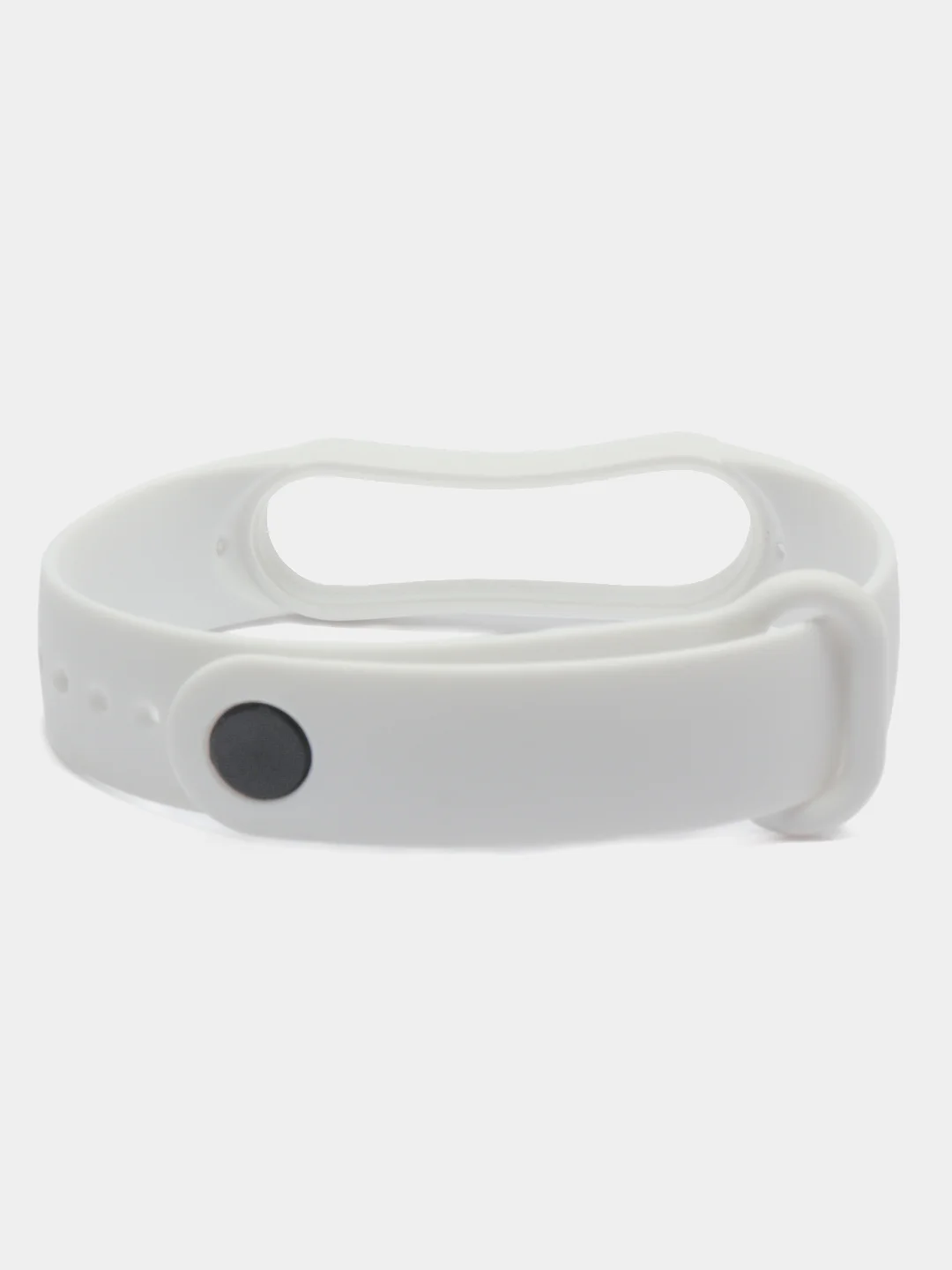 Белый силиконовый ремешок для фитнес-браслетов Xiaomi Mi Band 3/4