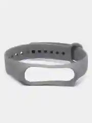 Серый силиконовый ремешок для фитнес-браслетов Xiaomi Mi Band 3/4