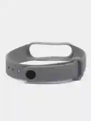 Серый силиконовый ремешок для фитнес-браслетов Xiaomi Mi Band 3/4