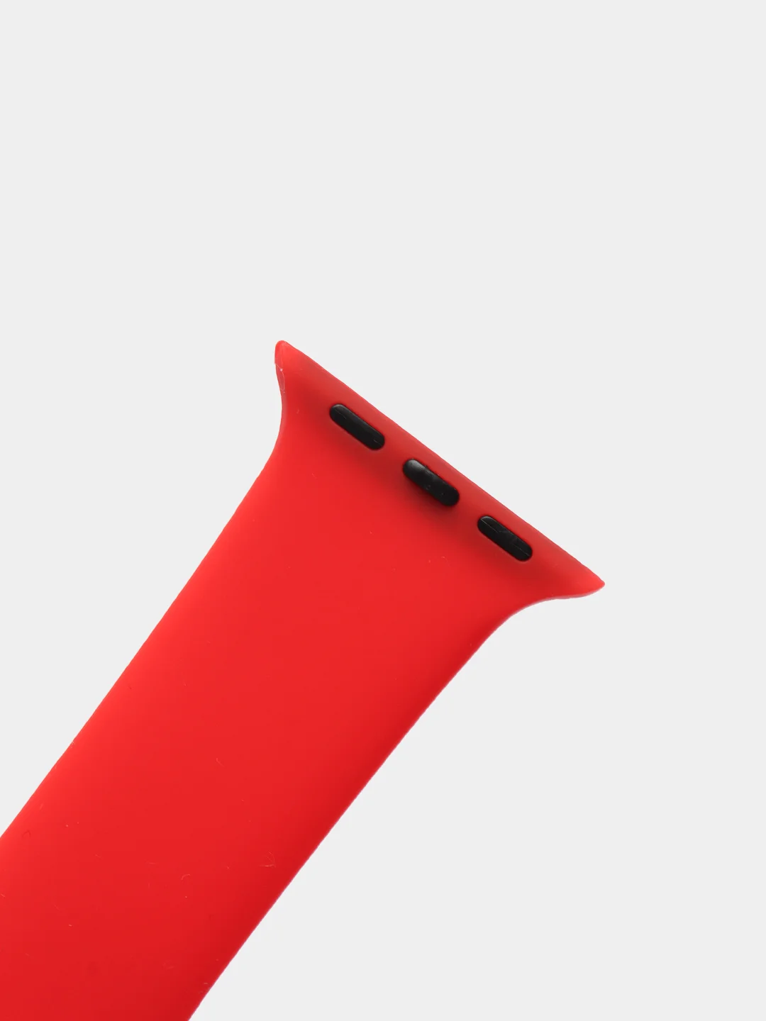 Алый силиконовый ремешок для Apple Watch 3, 4, 5, 6, SE , 7 на 38/42/40/44 (эпл вотч)