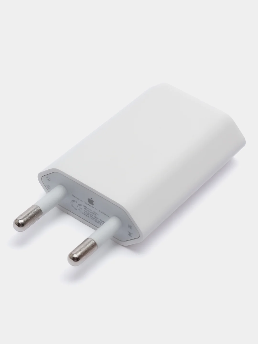 Белый сетевое зарядное устройство USB Power adapter ( зарядное устройство для айфон)