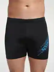 Черный мужские купальные шорты