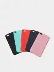 Чехол силиконовый матовый для iPhone 7 Plus, 8 плюс 6, 6s, 7, 8, SE 2020