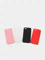 Чехол силиконовый матовый для iPhone 7 Plus, 8 плюс 6, 6s, 7, 8, SE 2020
