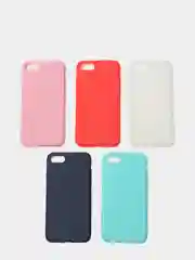 Чехол силиконовый матовый для iPhone 7 Plus, 8 плюс 6, 6s, 7, 8, SE 2020