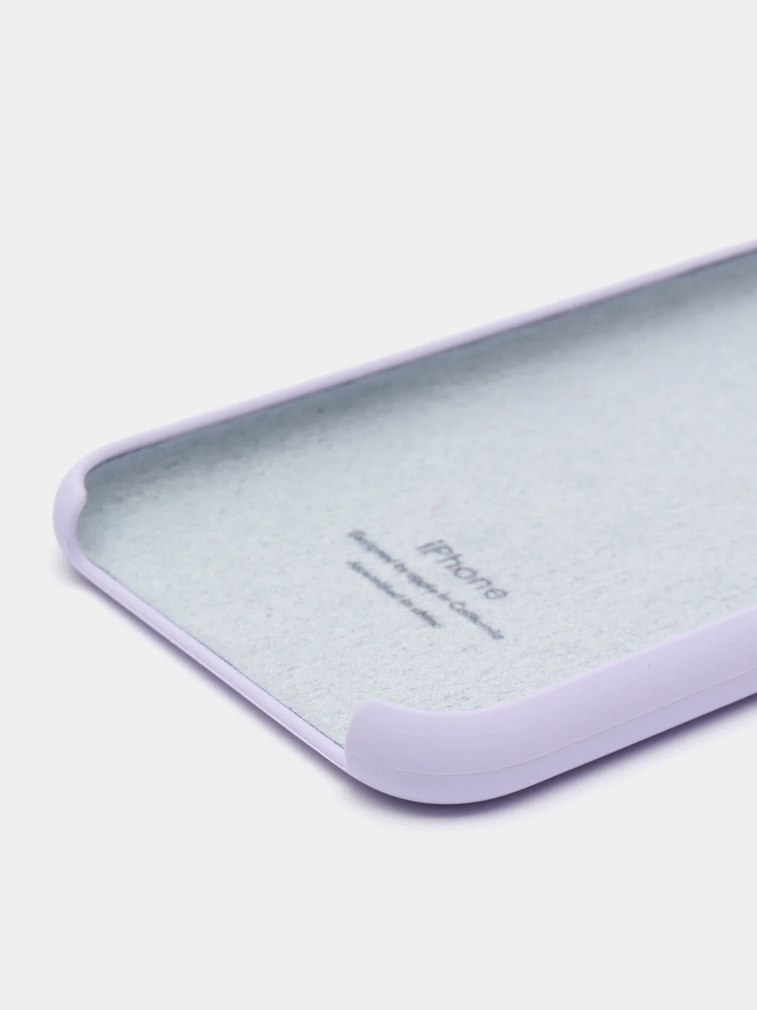 Лавандовый защитный чехол для iphone Xr