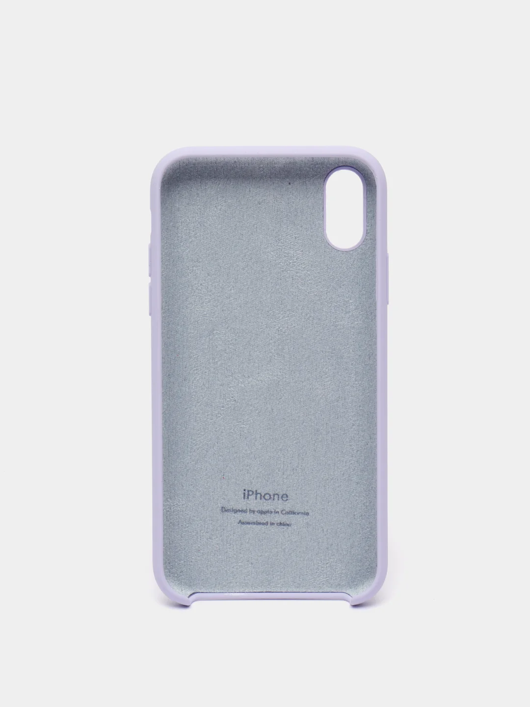 Лавандовый защитный чехол для iphone Xr
