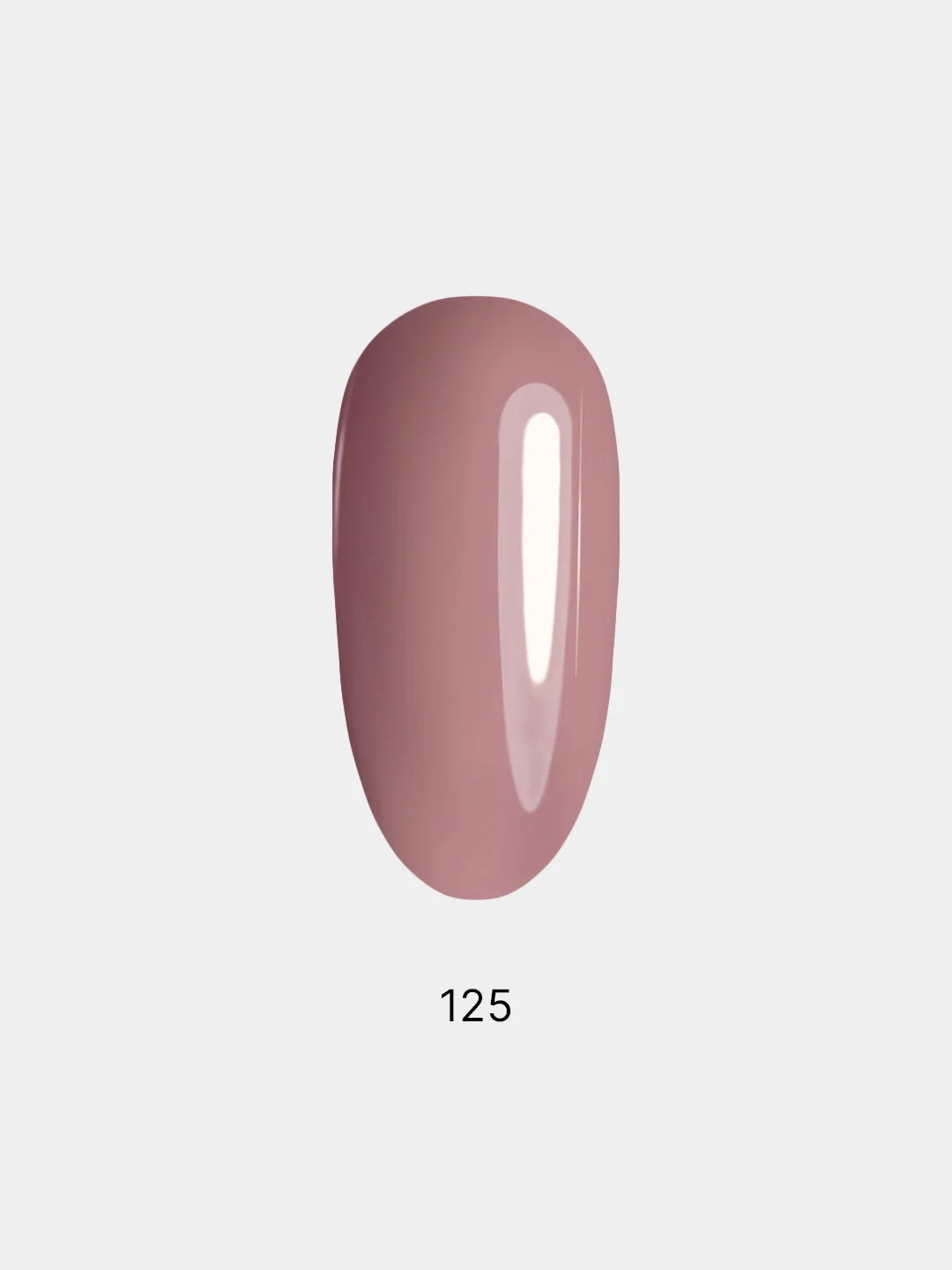 Гель лак для ногтей, гель-лак LuckyLak FL №125, 8g пудровый розовый бежевый натуральный