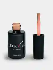Гель лак для ногтей LuckyLak Edition №14, 10g розовый бежевый для маникюра и педикюра