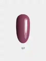 Гель лак для ногтей LuckyLak FL №127 8g натуральный розовый светлый френч нюд для маникюра