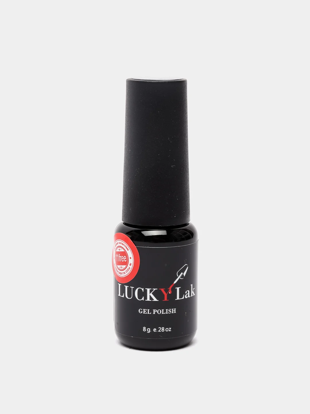 Гель лак для ногтей LuckyLak FL №127 8g натуральный розовый светлый френч нюд для маникюра