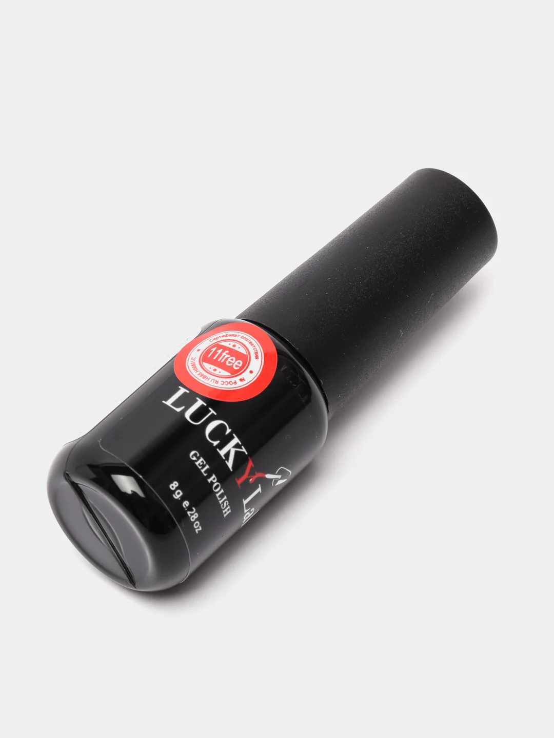 Гель лак для ногтей LuckyLak FL №127 8g натуральный розовый светлый френч нюд для маникюра