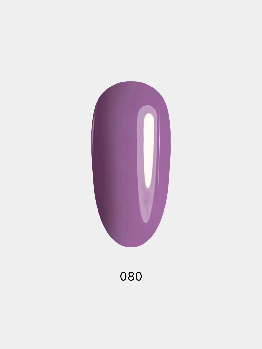 Гель-лак для ногтей, гель-лак LuckyLak FL №80, 8 g, сиреневый лиловый для маникюра и педикюра