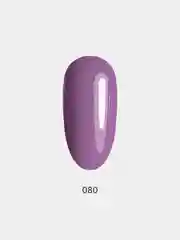 Гель-лак для ногтей, гель-лак LuckyLak FL №80, 8 g, сиреневый лиловый для маникюра и педикюра