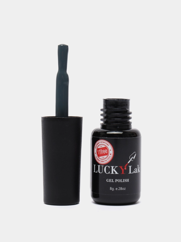 Гель-лак для ногтей, LuckyLak FL №103, 8 г, серый подтон и шиммер для маникюра