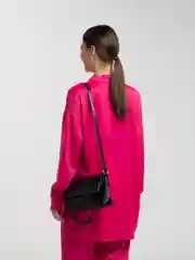 Черный сумка женская через плечо