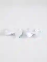 Белый бантики для девочек, 2 штуки