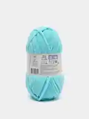 Лазурный пряжа плюшевая Himalaya Dolphin Baby, полиэстер, 100 г, 120 м