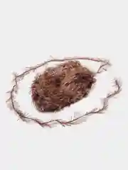 Коричневый пряжа травка YarnArt Samba, 150 м, 100 г, полиэстер