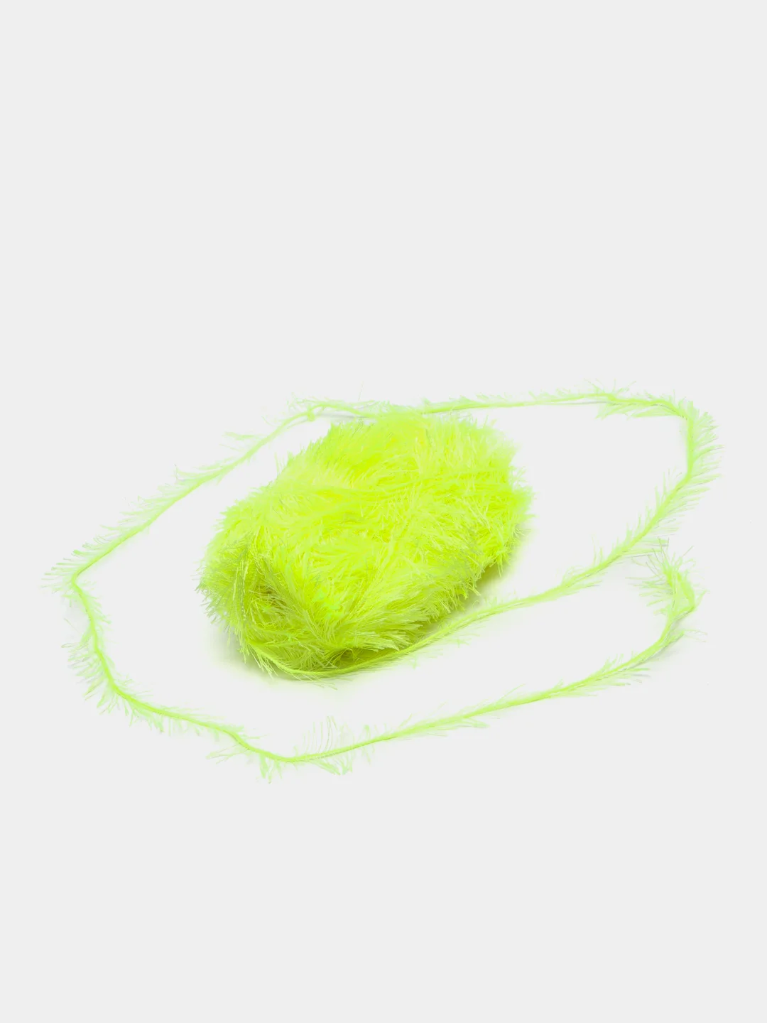 Лимонный пряжа травка YarnArt Samba, 150 м, 100 г, полиэстер