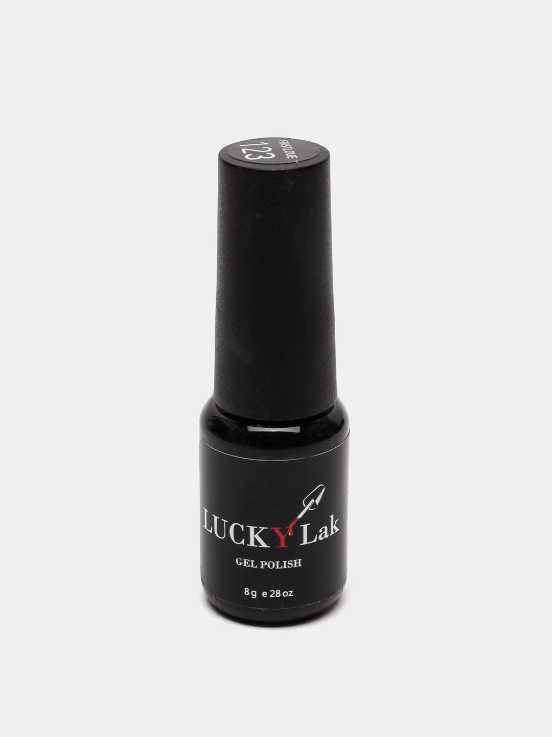 Гель лак для ногтей, гель-лак LuckyLak FL №123, 8g нежно розовый натуральный френч нюдовый